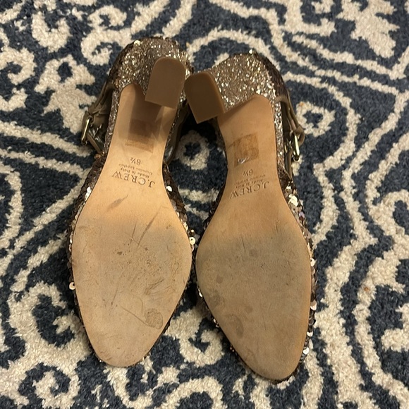 J. Crew Collection Mary Jane sequin heels, 6.5 Gorgeous - Picture 11 of 12
